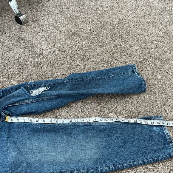 Topshop Editor Jean Medium Wash high waisted Size 24 - Picture 4 of 10